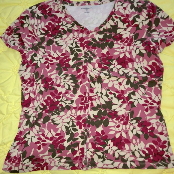 croft & barrow Tops Short Sleeve Dress Top Poshmark